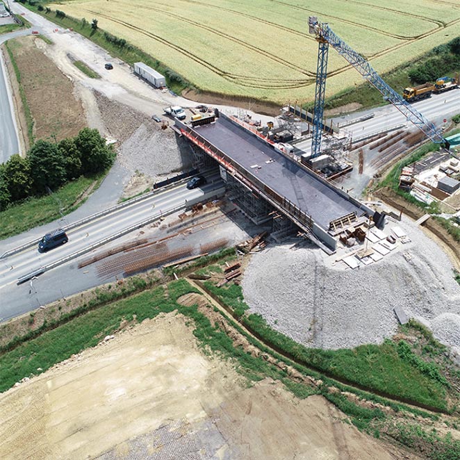 Inspection d’ouvrage par drone